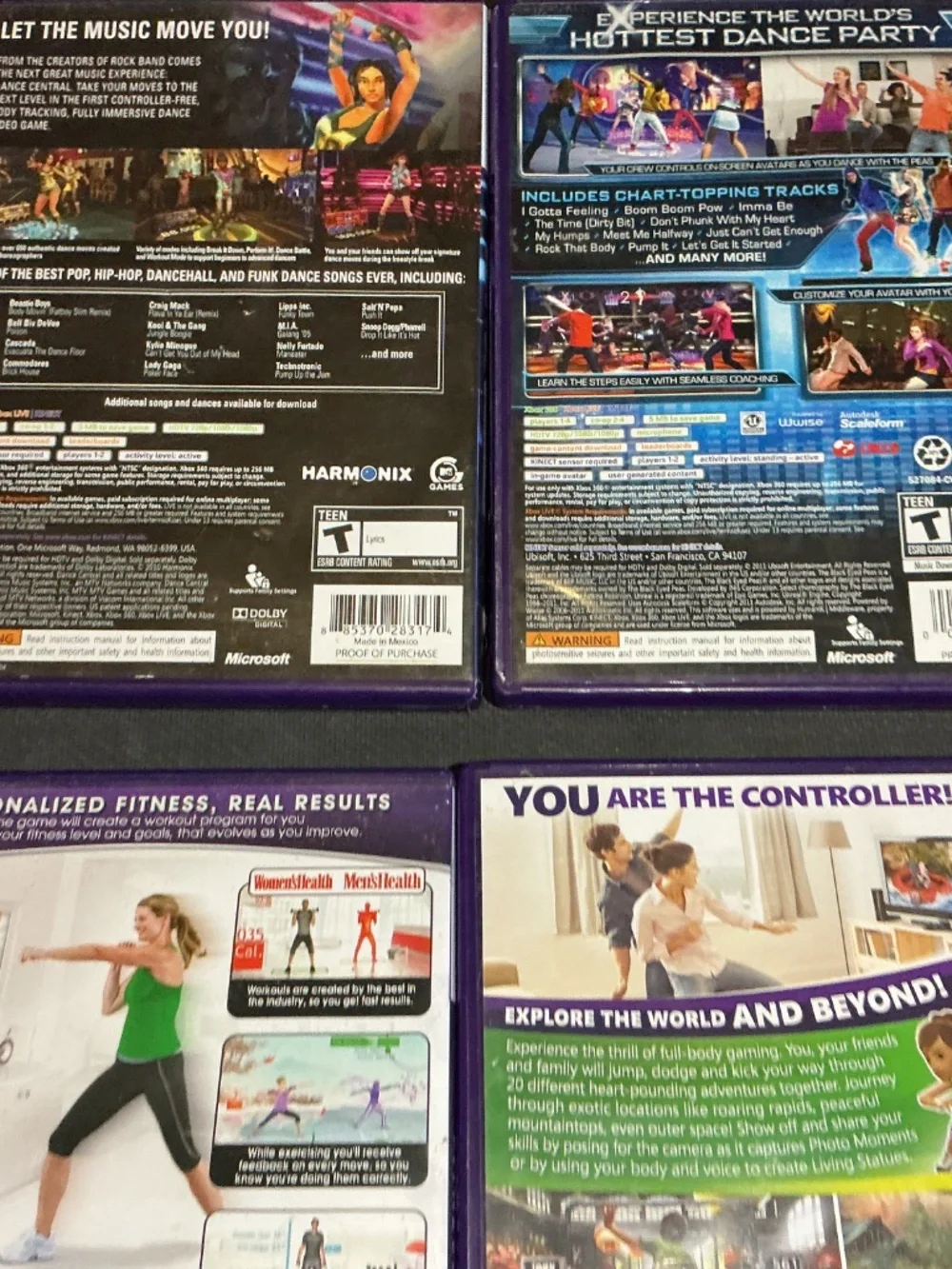 Xbox kinect adventures